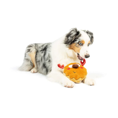 Christmas - Gotta Dash Reindeer Cookie (Double Sided) - Dog Toy