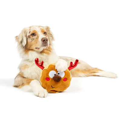 Christmas - Gotta Dash Reindeer Cookie (Double Sided) - Dog Toy