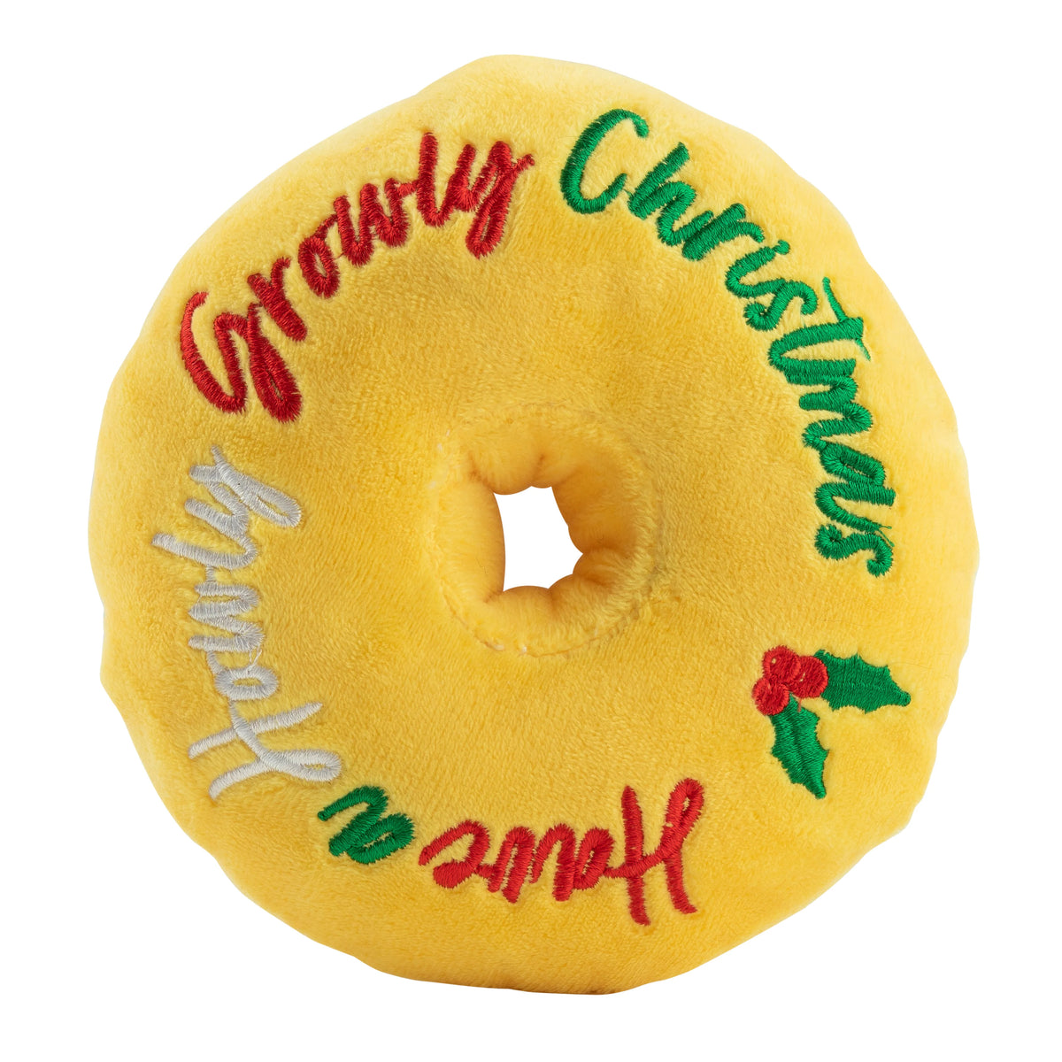 Christmas - Puppermint Donut Holiday Plush Dog Toy