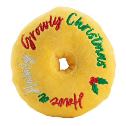 Christmas - Puppermint Donut Holiday Plush Dog Toy
