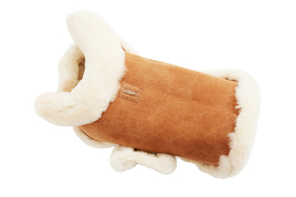 Genuine Natural Shearling Dog Coat