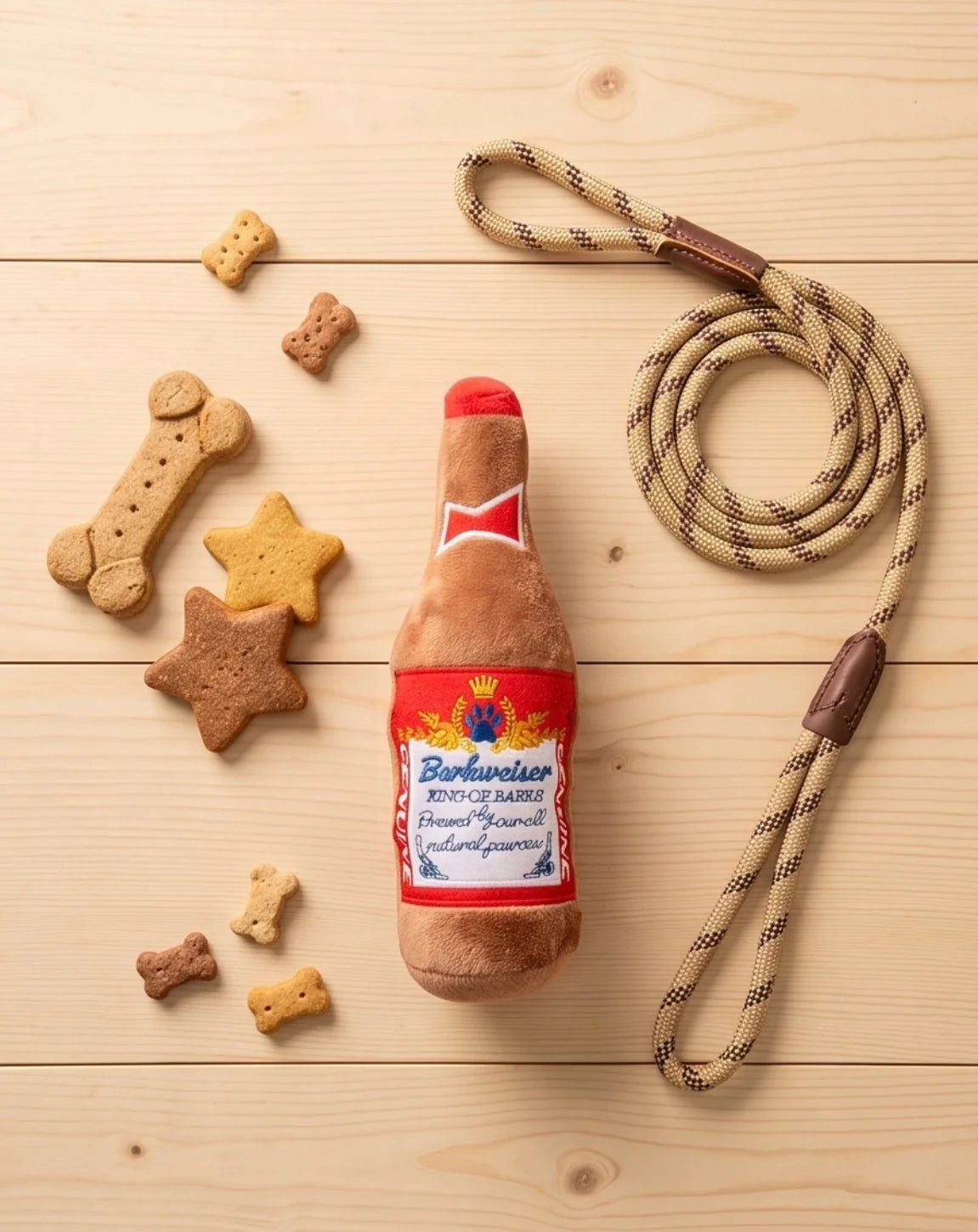 Barkweiser Beer Bottle - Dog Toy