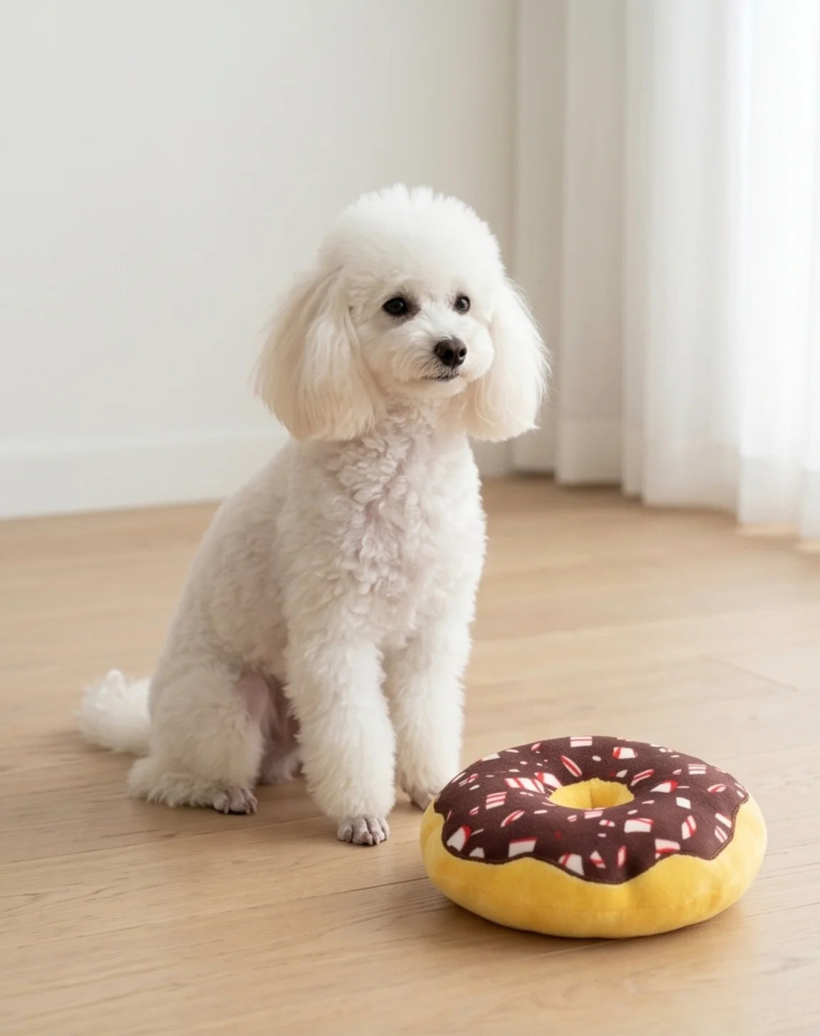 Christmas - Puppermint Donut Holiday Plush Dog Toy