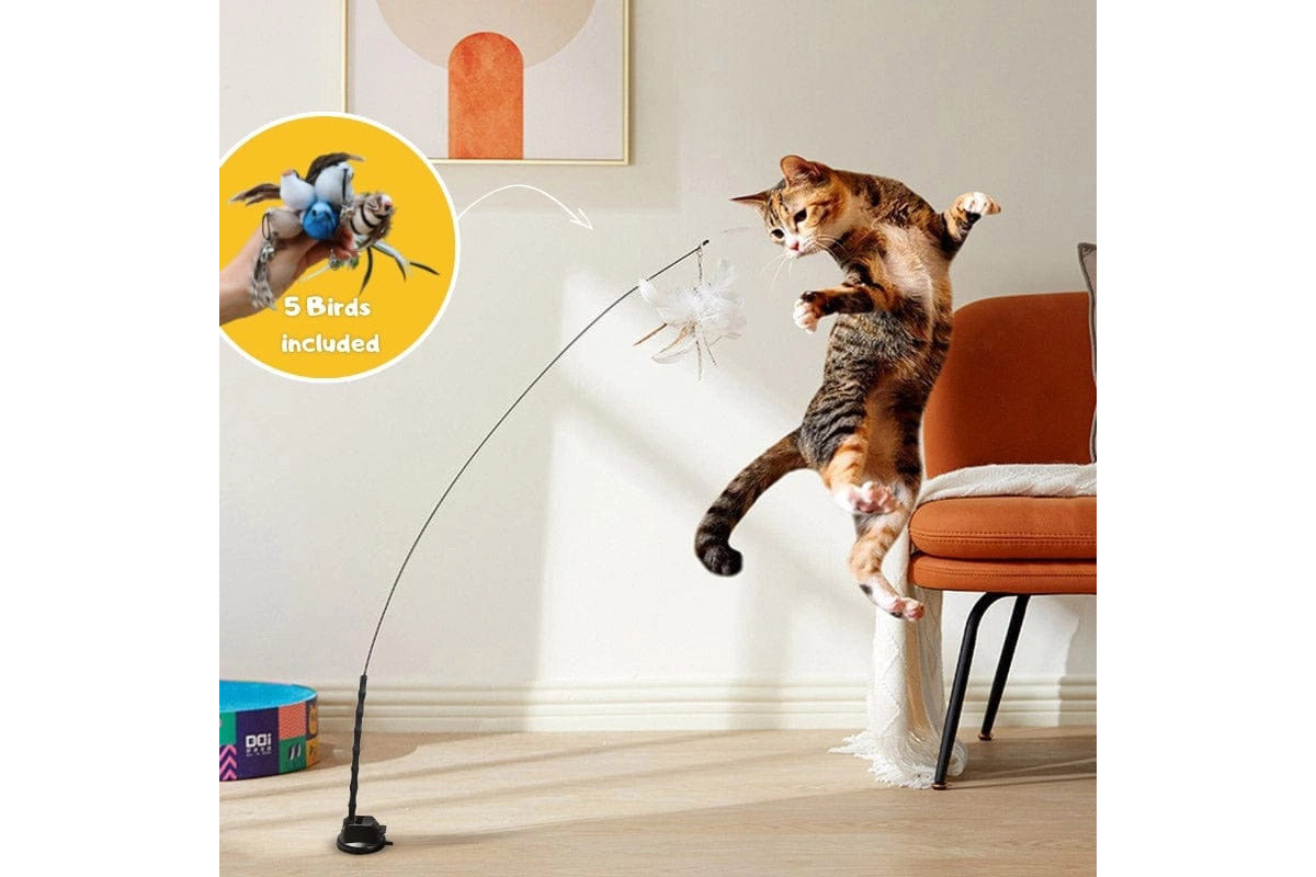 Cat Toy - Interactive Bird Simulation Cat Toy Set