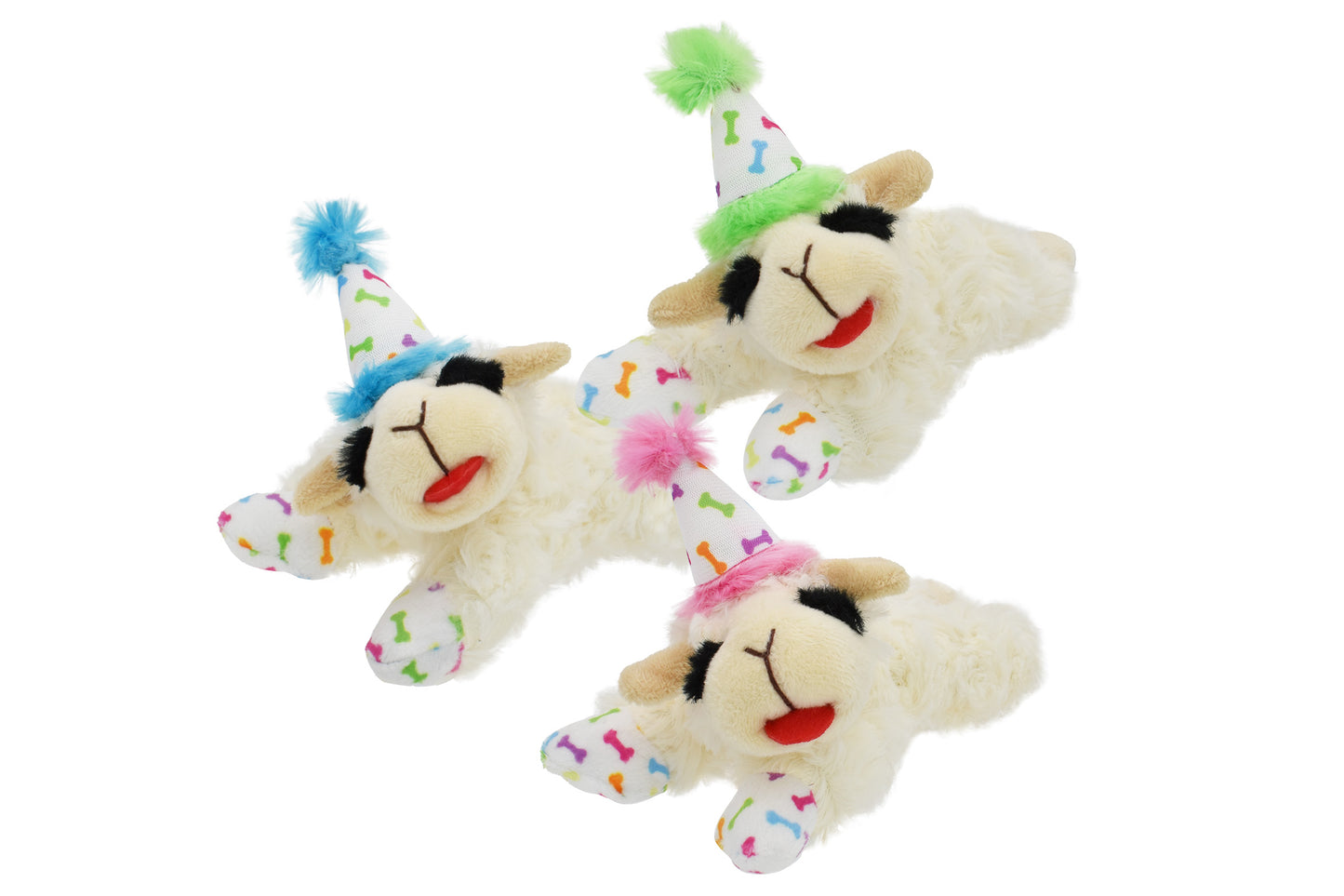 Lamb Chop with Birthday Hat 6" - Cat Toy