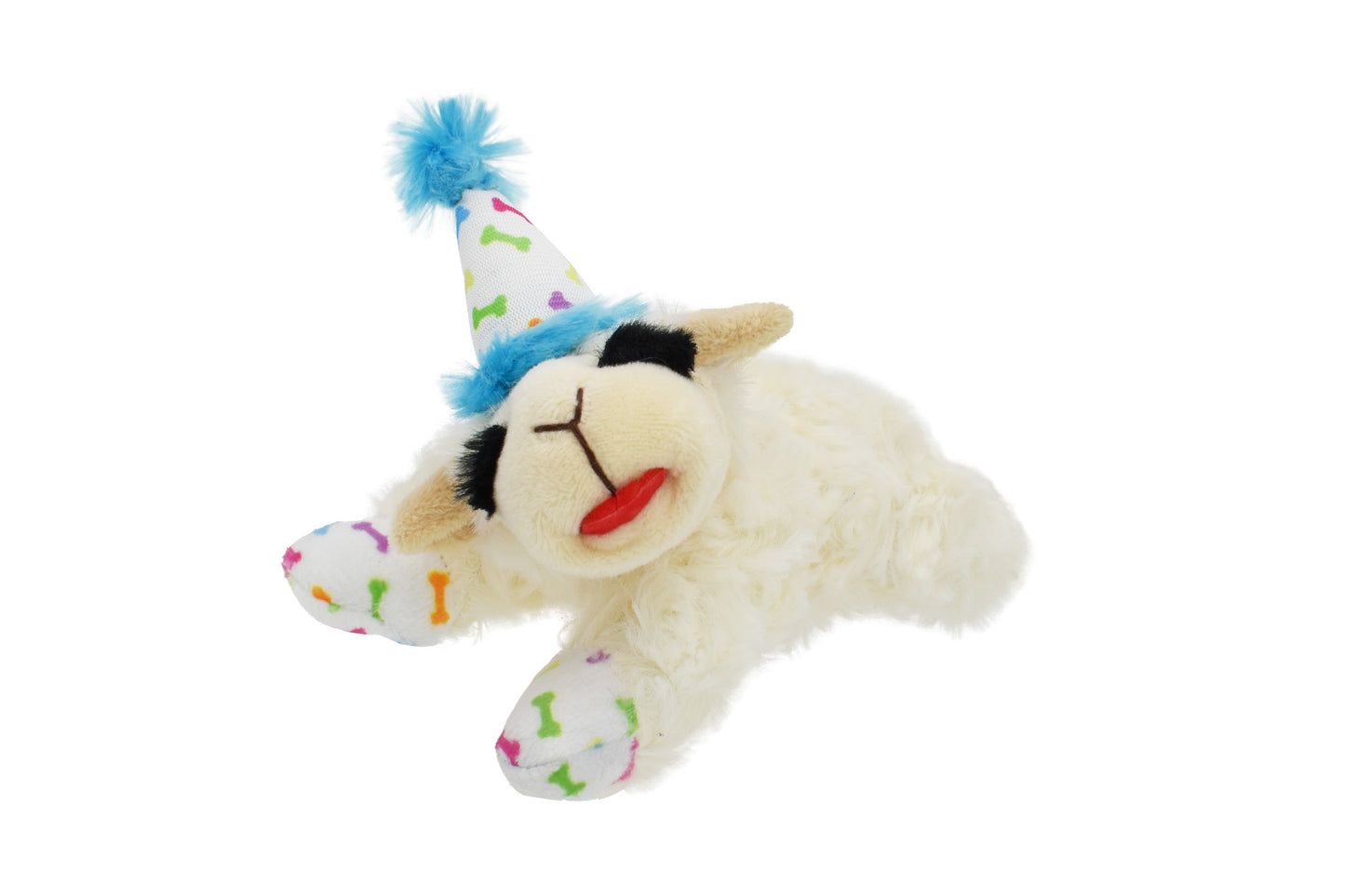 Lamb Chop with Birthday Hat 6" - Cat Toy