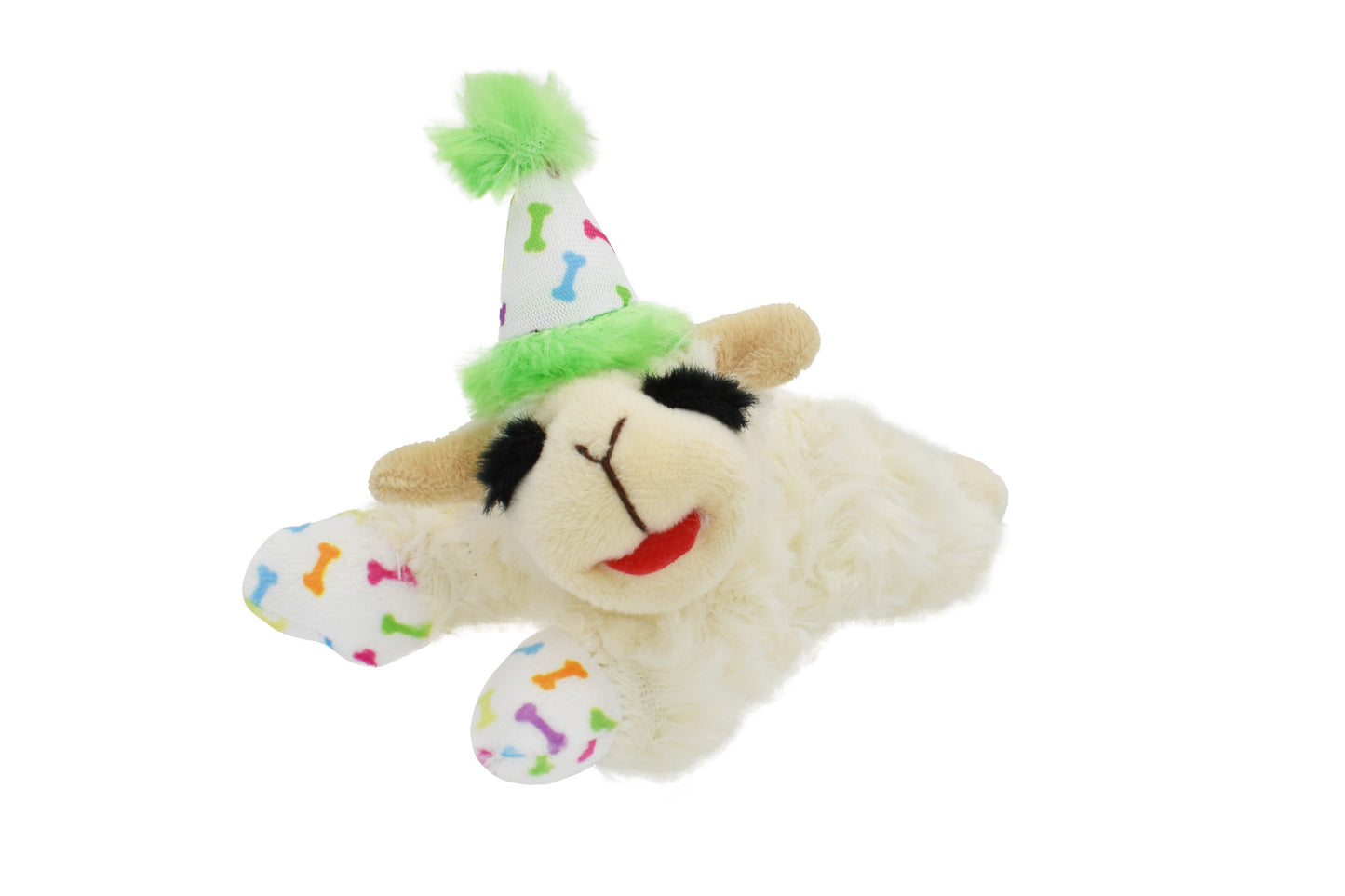 Lamb Chop with Birthday Hat 6" - Cat Toy