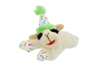 Lamb Chop with Birthday Hat 6" - Cat Toy
