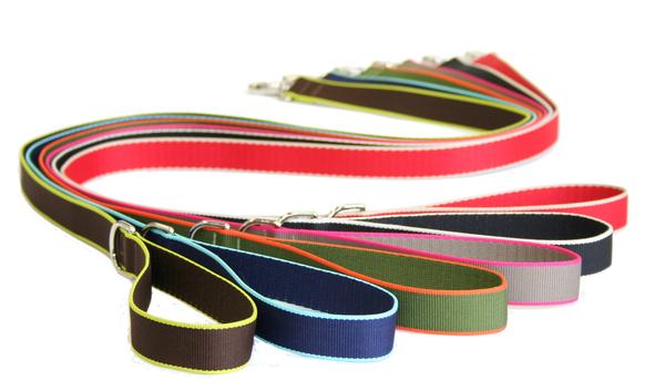 Nylon Leashes - Colorful Eco Friendly - 6 Color Options