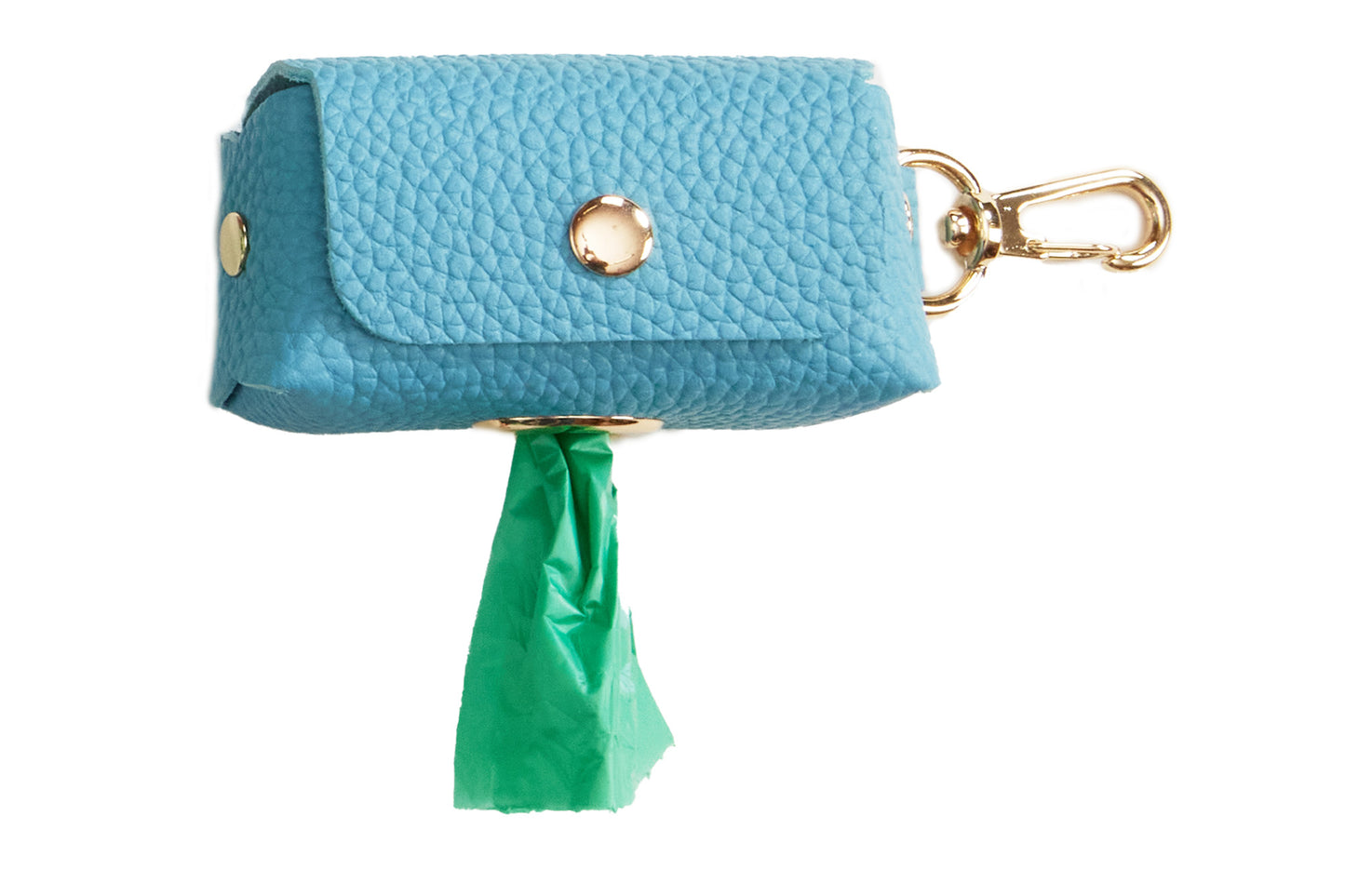 Fine leather Bag Holders - 10 Color Options - Poop Bag Holder