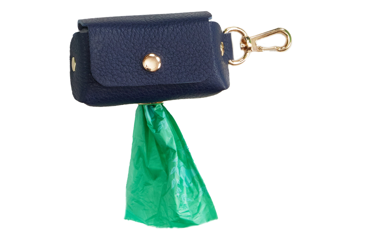 Fine leather Bag Holders - 10 Color Options - Poop Bag Holder