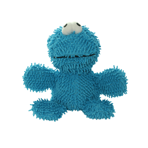 Micro Ball Durable Toys - 2 Size Options Blue Cookie Monster, Purple Elephant & Pink Penguin
