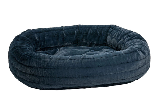 Microvelvet - Donut Bed - Majestic Blue - Dog Bed
