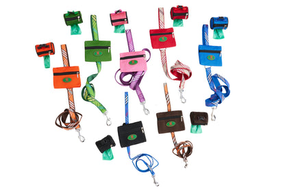 Mesh Bag Holders - 7 Color Options - Poop Bag Holder