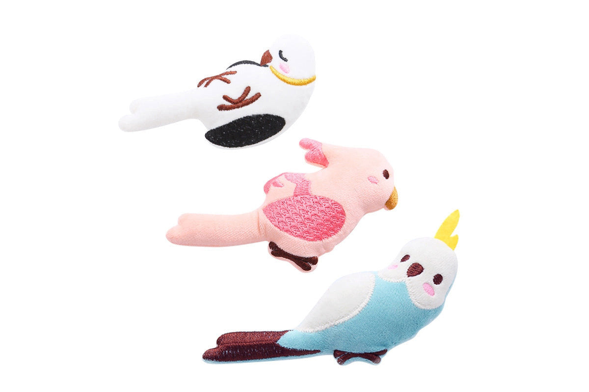 Cat Toy - Moo Cat Bird Toy - 3 pack
