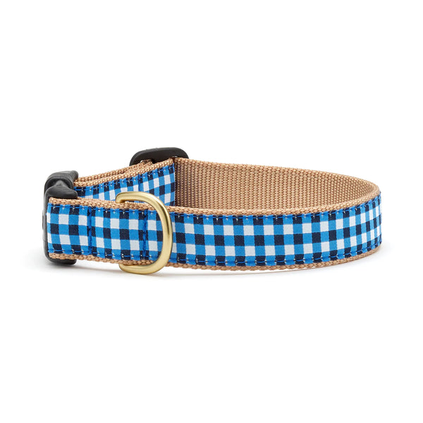 Navy Gingham Dog Collection