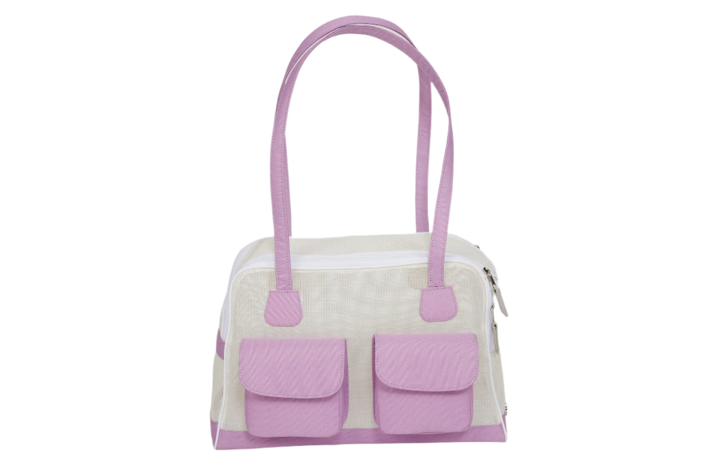 Spring/Summer - All Mesh Spring/Summer - Pink/White Mesh