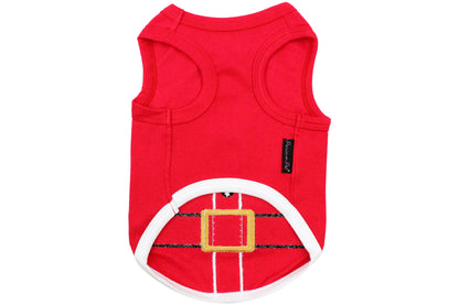 Christmas - Holiday - Santa Dog Tee Shirt