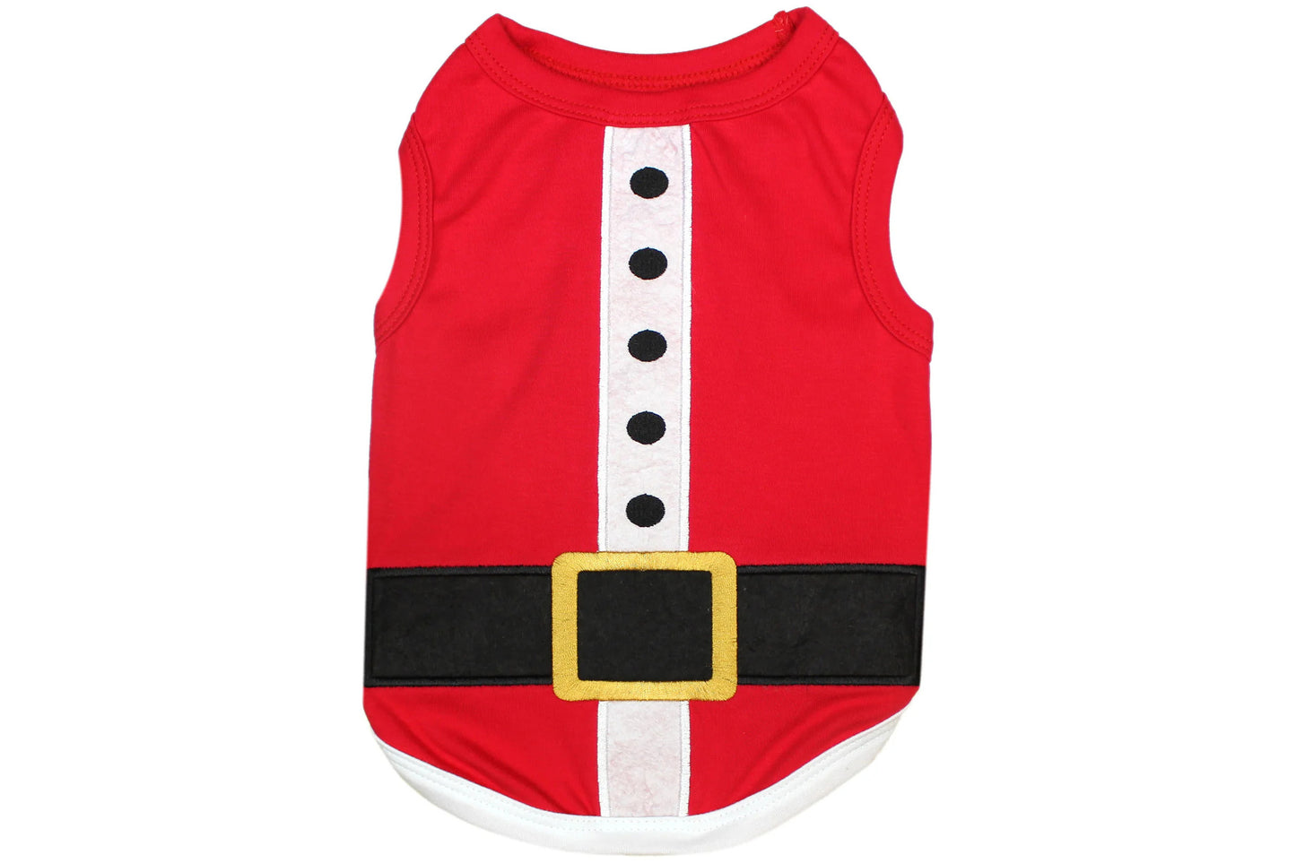 Christmas - Holiday - Santa Dog Tee Shirt