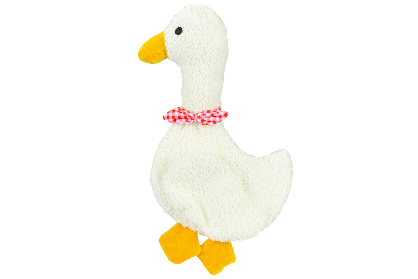 Crinkle 10" White Duck - Dog Toy