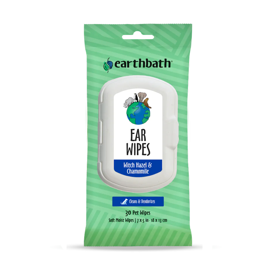 Earthbath® Ear Wipes, 30 ct