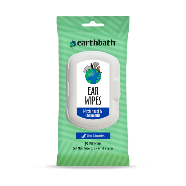 Earthbath® Ear Wipes, 30 ct