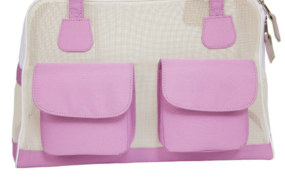 Spring/Summer - All Mesh Spring/Summer - Pink/White Mesh