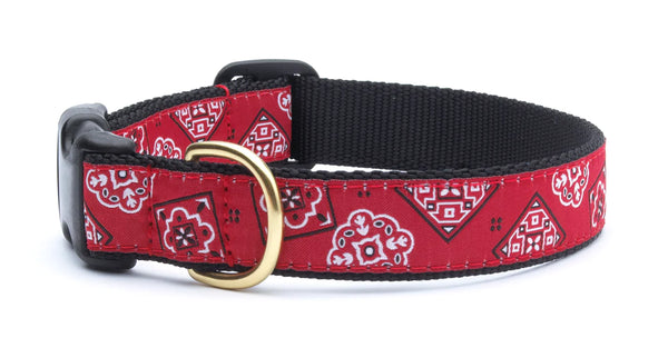 Red Bandana Dog Collar Collection