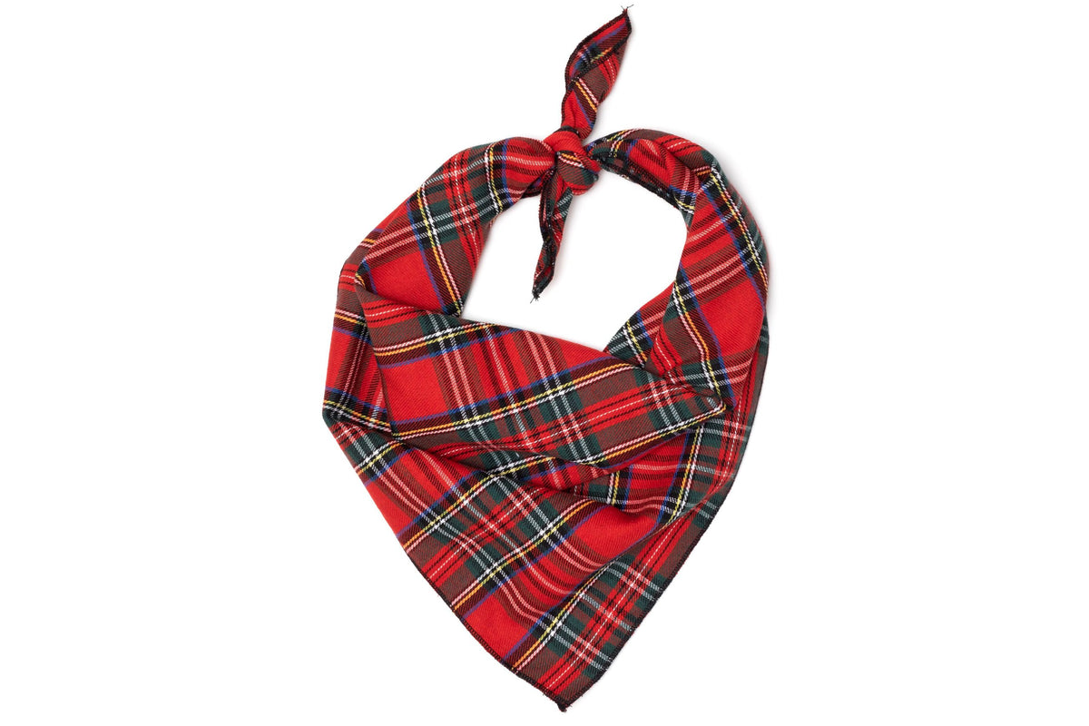 Christmas - Red Plaid III Bandana