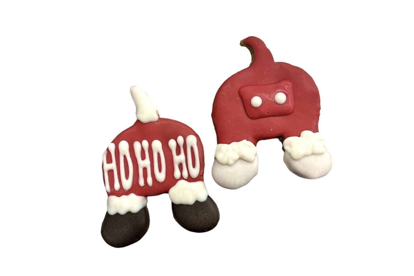 Christmas - Holiday Santa Butts - Dog Treats