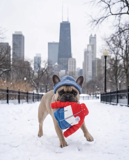 Muttcler Puffer Jacket - Dog Toy