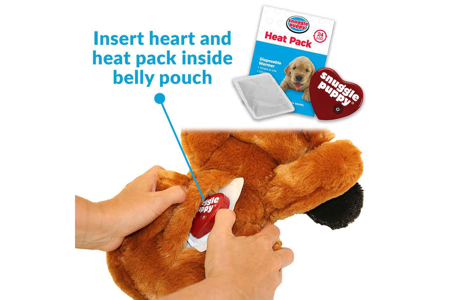 Dog Toy - Original Snuggle Puppy®, Biscuit