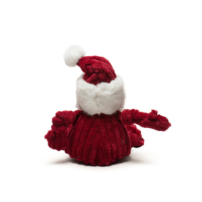 Christmas - Holiday - St. Nick Knottie Plush Dog Toy - 2 Sizes