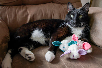 Cat Toy - HuggleKats Dust Bunnies Cat Toys - 3 pack