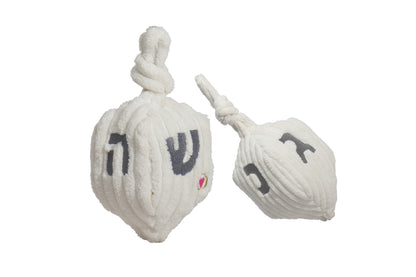 Hanukkah - Shining Collection Dreidel Durable Plush Dog Toy - 2 Sizes