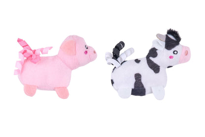 Feline - ZippyClaws Farm Friends - Cat Toy - Set of Four