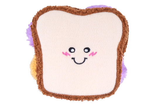 Snufflerz - PB&J Sandwich - Dog Toy