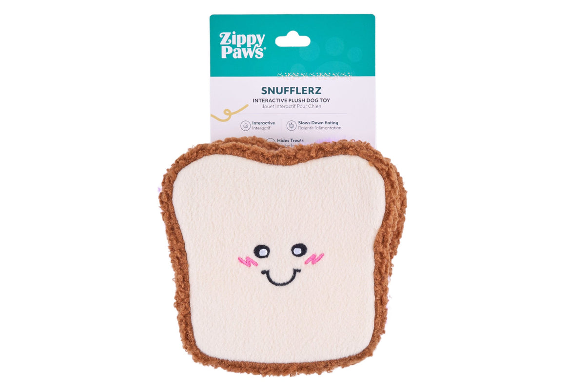 Snufflerz - PB&J Sandwich - Dog Toy