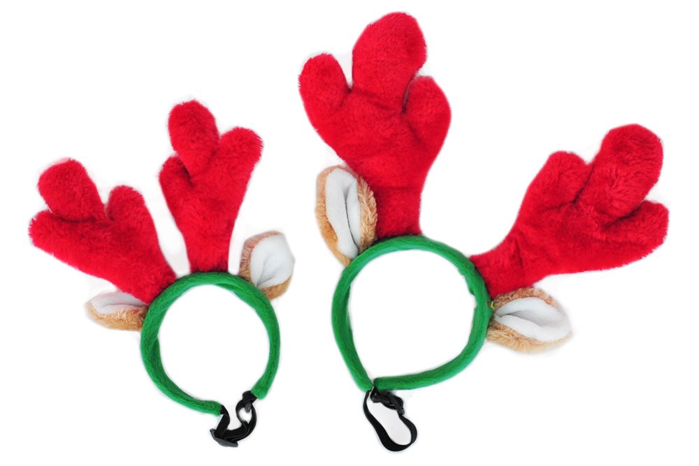 Christmas - Holiday Antler - Dog Headband - Holiday Dog Hat