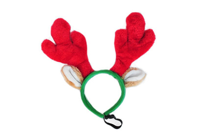 Christmas - Holiday Antler - Dog Headband - Holiday Dog Hat