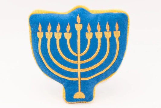 Hanukkah - Squeakie Pattiez – Menorah - Dog Toy