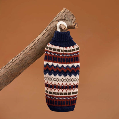 Dog Sweater - Iceberg Alpaca Dog Sweater