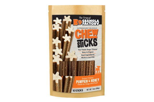 Chew Sticks - Pumpkin & Honey