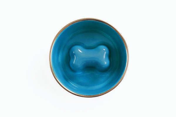 Slow Feeder Dog Bowl - Small - 4 color options