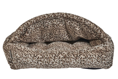 Canopy Cozy - Leopard - Dog Bed