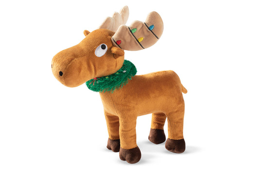 Christmas - Merry Chrismoose Plush Dog Toy