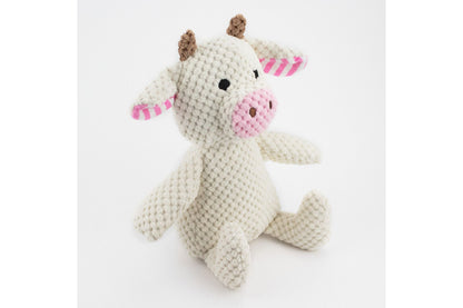 Farm Animals 8" Cow and 8" Pig - Dog Toy