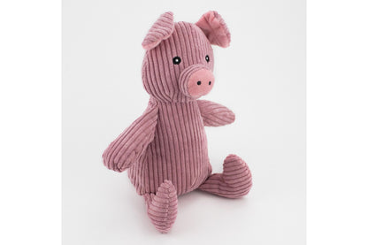 Farm Animals 8" Cow and 8" Pig - Dog Toy