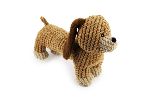 Dash Dachshund with Squeaker & Crinkle - 13" - Dog Toy