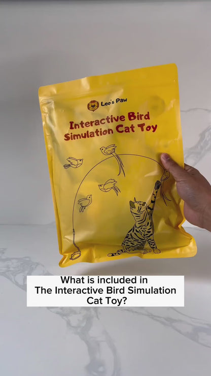Cat Toy - Interactive Bird Simulation Cat Toy Set